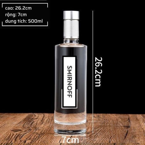 chai-thuy-tinh-dung-ruou-500ml-nap-bi-mau-bac-k52-kamglass