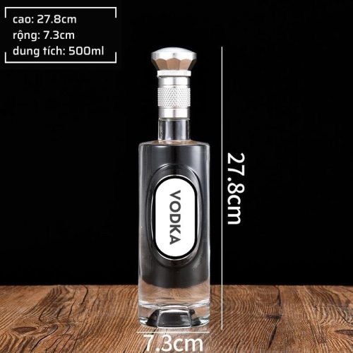 chai-thuy-tinh-dung-ruou-500ml-nap-bi-mau-bac-k52-kamglass