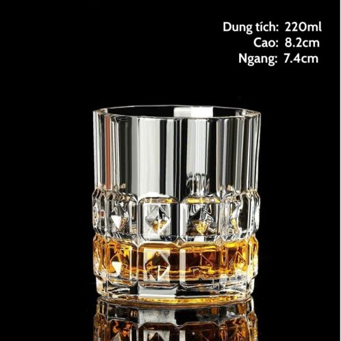 Ly rượu cao cấp dung tích 220ml LR01