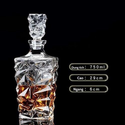 Bình pha lê 750ml PL2