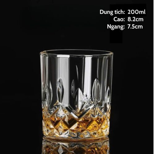Ly rượu cao cấp dung tích 200ml LR02