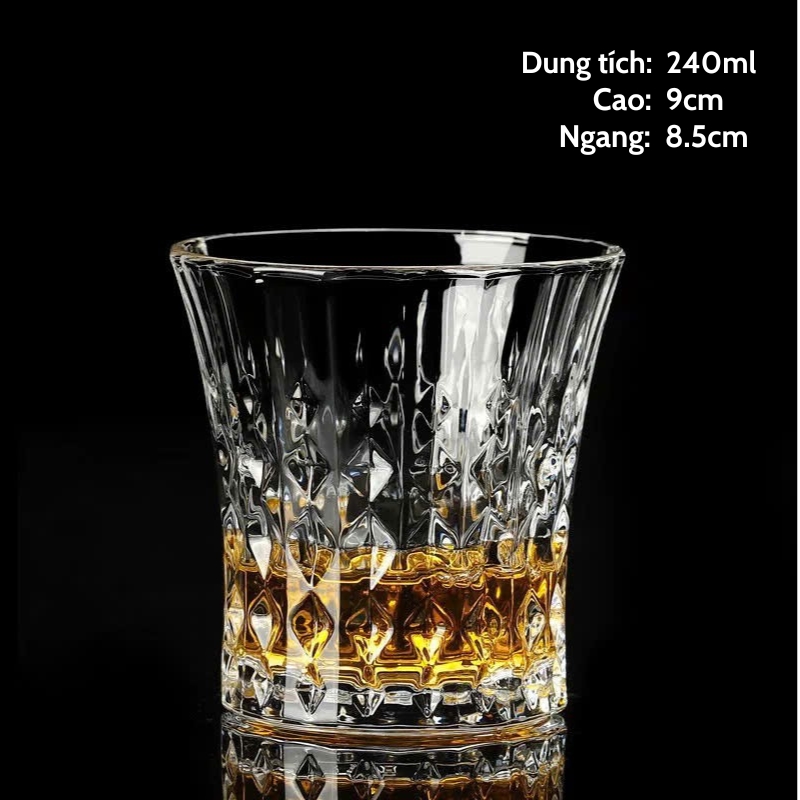 Ly rượu cao cấp dung tích 240ml LR03