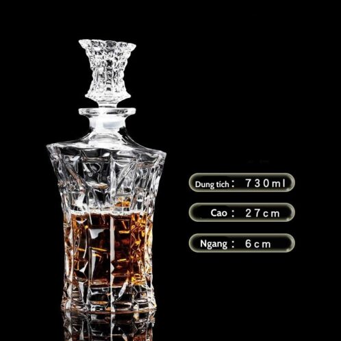 Bình pha lê 730ml PL4