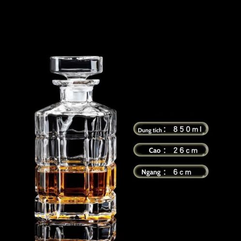 Bình pha lê 850ml PL6