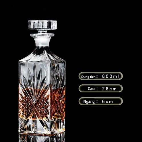 Bình pha lê 800ml PL7